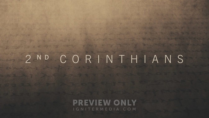 2nd Corinthians - Title Graphics | Igniter Media