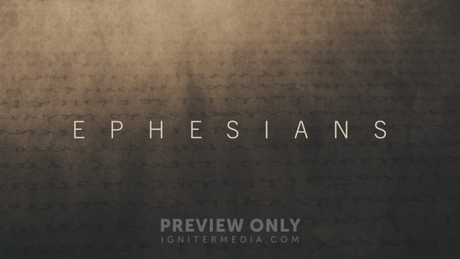 Ephesians - Title Graphics | Igniter Media