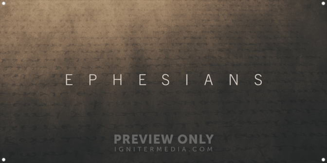 Ephesians - Print-Ready Horizontal Banners | Igniter Media