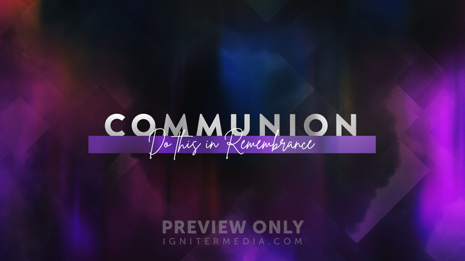 Easter Journey - Clouds Communion - Title Graphics | Centerline New Media