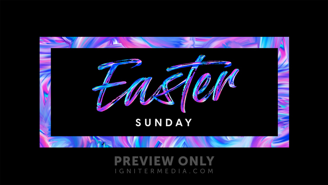 Artisan Easter Sunday Title Graphics Life Scribe Media