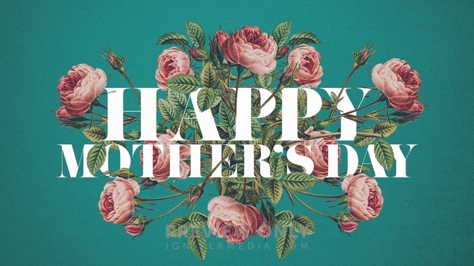 Floral Burst - Happy Mother's Day - Title Graphics | Igniter Media