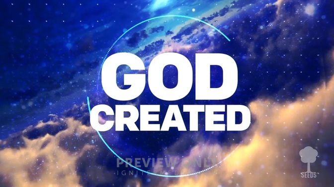 God is Creator - Genesis 1:1-3 - Lyric Media Lyric Video | Seeds Kids ...