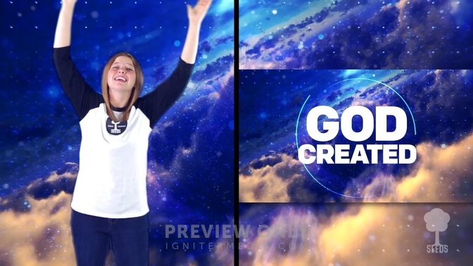 God is Creator - Hand Motions Split Version - Lyric Media Hand Motions ...