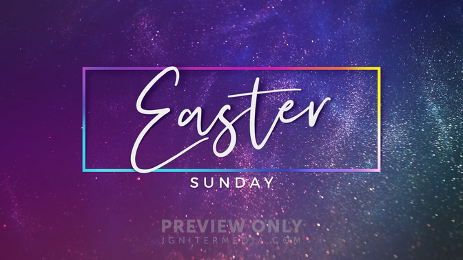 Shimmer Easter Sunday Title Graphics Life Scribe Media