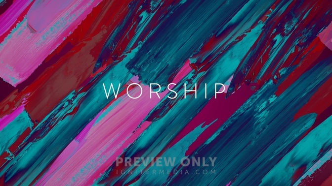 Paint - Worship - Title Graphics | Visual Media Church