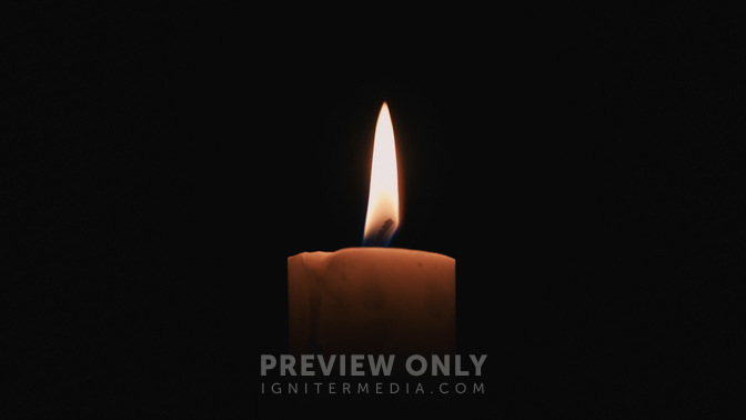 Candlelight - 4 - Worship Backgrounds | ProContent