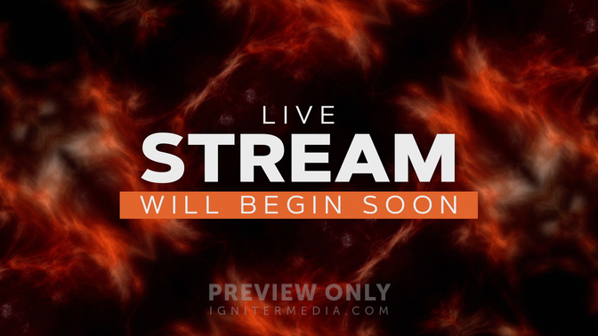Church Online - Live Stream Will Begin Soon - Title Graphics