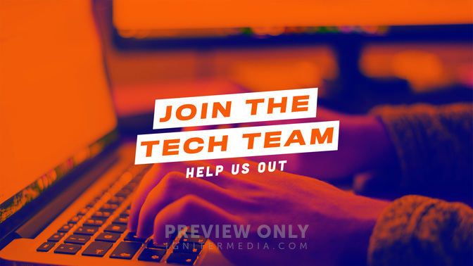 Join The Tech Team - Title Graphics | Igniter Media