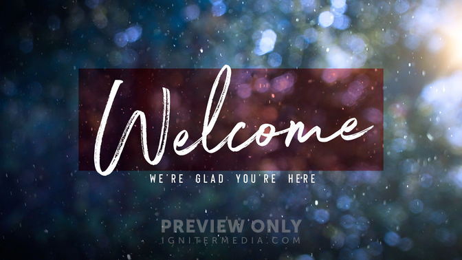 Winter Snow - Welcome - Title Graphics | Life Scribe Media