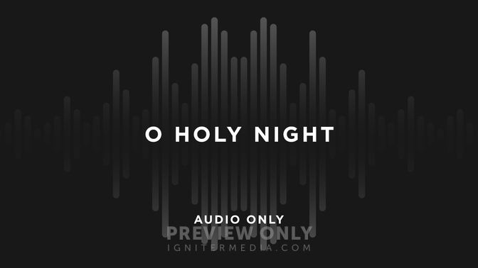 O Holy Night Performance + Lyrics Video Worship Song Track with Lyrics, Igniter Media