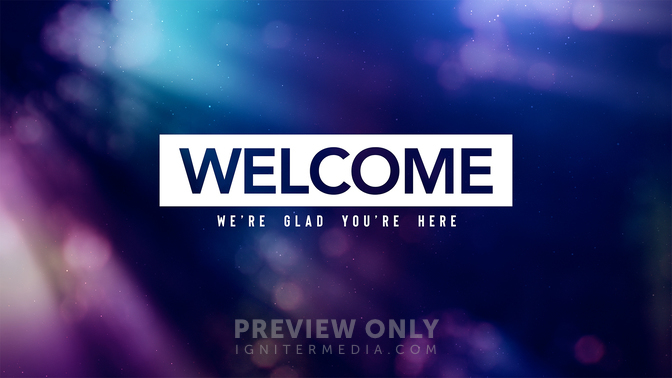 Bokeh Glow - Welcome - Title Graphics | Life Scribe Media