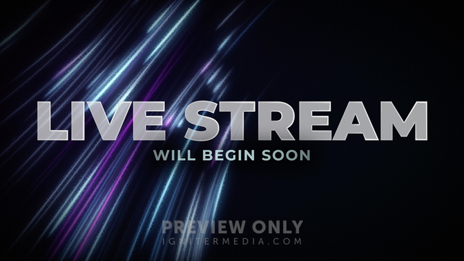 Rise - Live Stream Will Begin Soon - Title Graphics | Freebridge Media