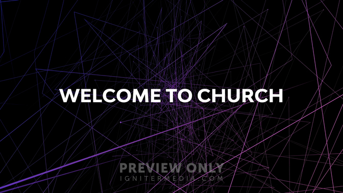 Abstract - Welcome to Church - Title Graphics | Visual Media Church