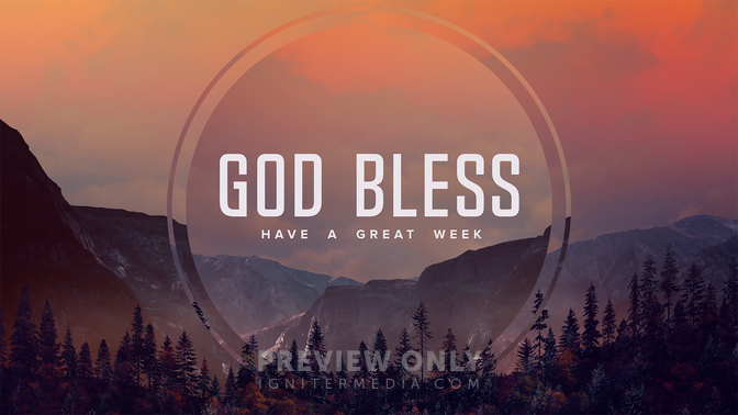 Horizon Fall - God Bless - Title Graphics | Life Scribe Media