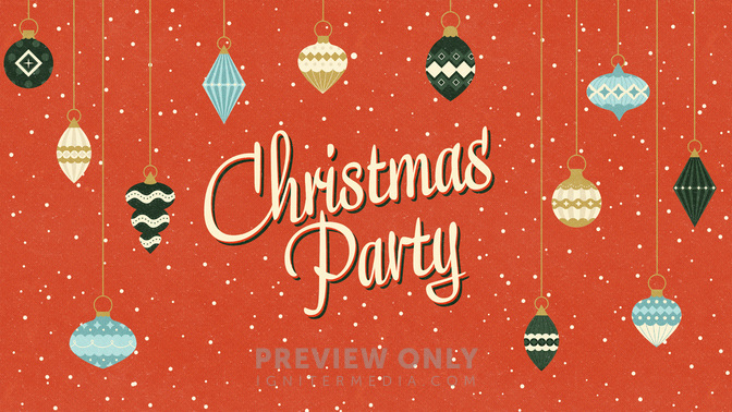 Christmas Party - Title Graphics | Igniter Media