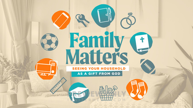 Family Matters - Title Graphics | Church Visuals