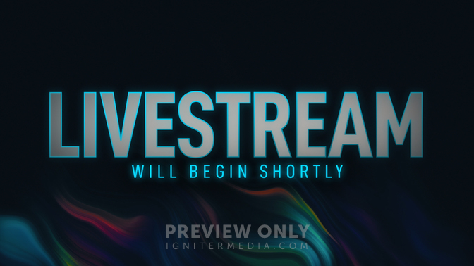 Arise - Livestream Will Begin Shortly - Title Graphics | Freebridge Media