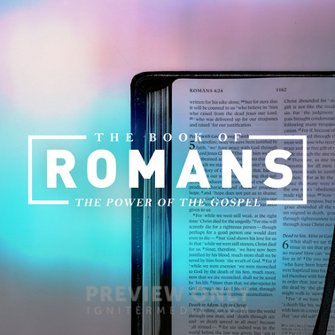 The Book Of Romans - Social Media Graphics | Church Visuals