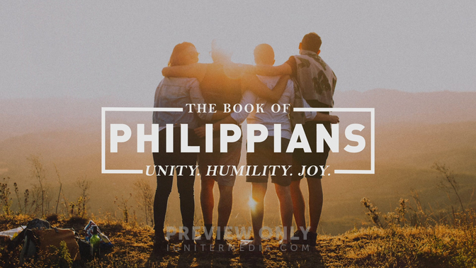 The Book Of Philippians - Title Graphics | Church Visuals