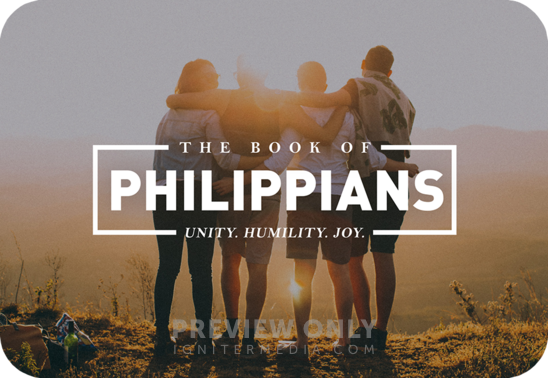 The Book Of Philippians - Print-Ready Cards | Church Visuals