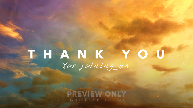 The Prodigal Son - Thank You - Title Graphics | Church Visuals