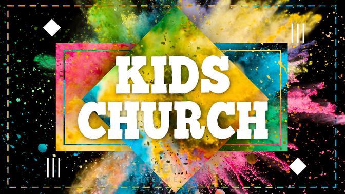 Powder - Kids Church - Title Graphics | Church Visuals