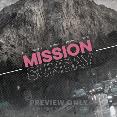 Mission Sunday - Social Media Graphics | ProContent