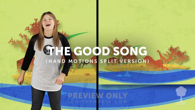 The Good Song - Hand Motions Split Version - Lyric Media Hand Motions ...