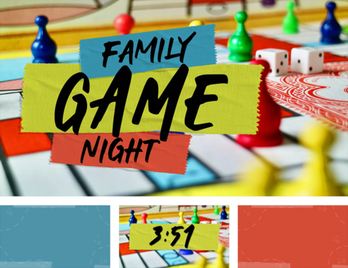 Family Game Night - Collections | Church Visuals