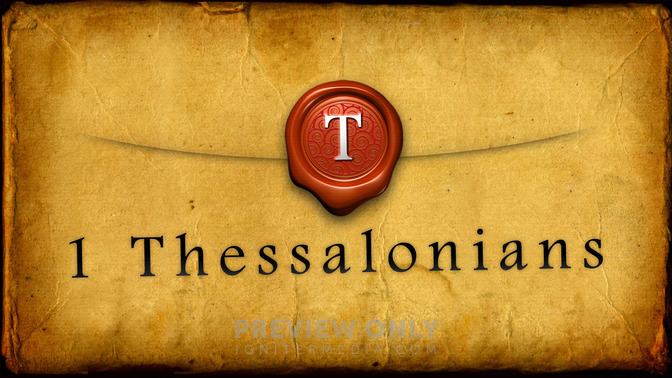 1 Thessalonians - Title Graphics | Igniter Media