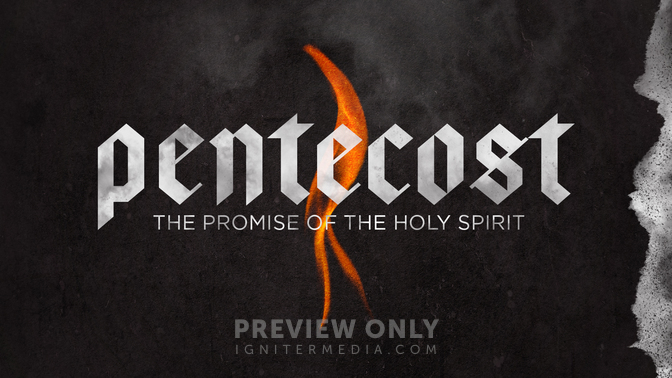 Pentecost - Title Graphics | Church Visuals