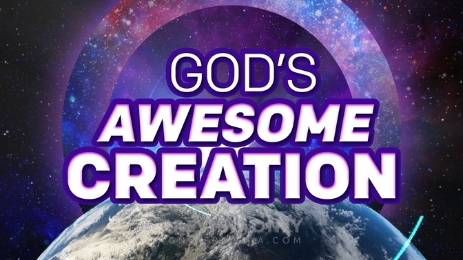 God's Awesome Creation - Title Graphics | Church Visuals