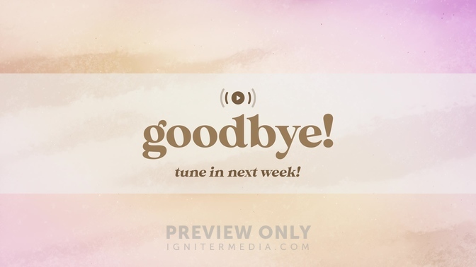 Wedding Day - Goodbye - Title Graphics 